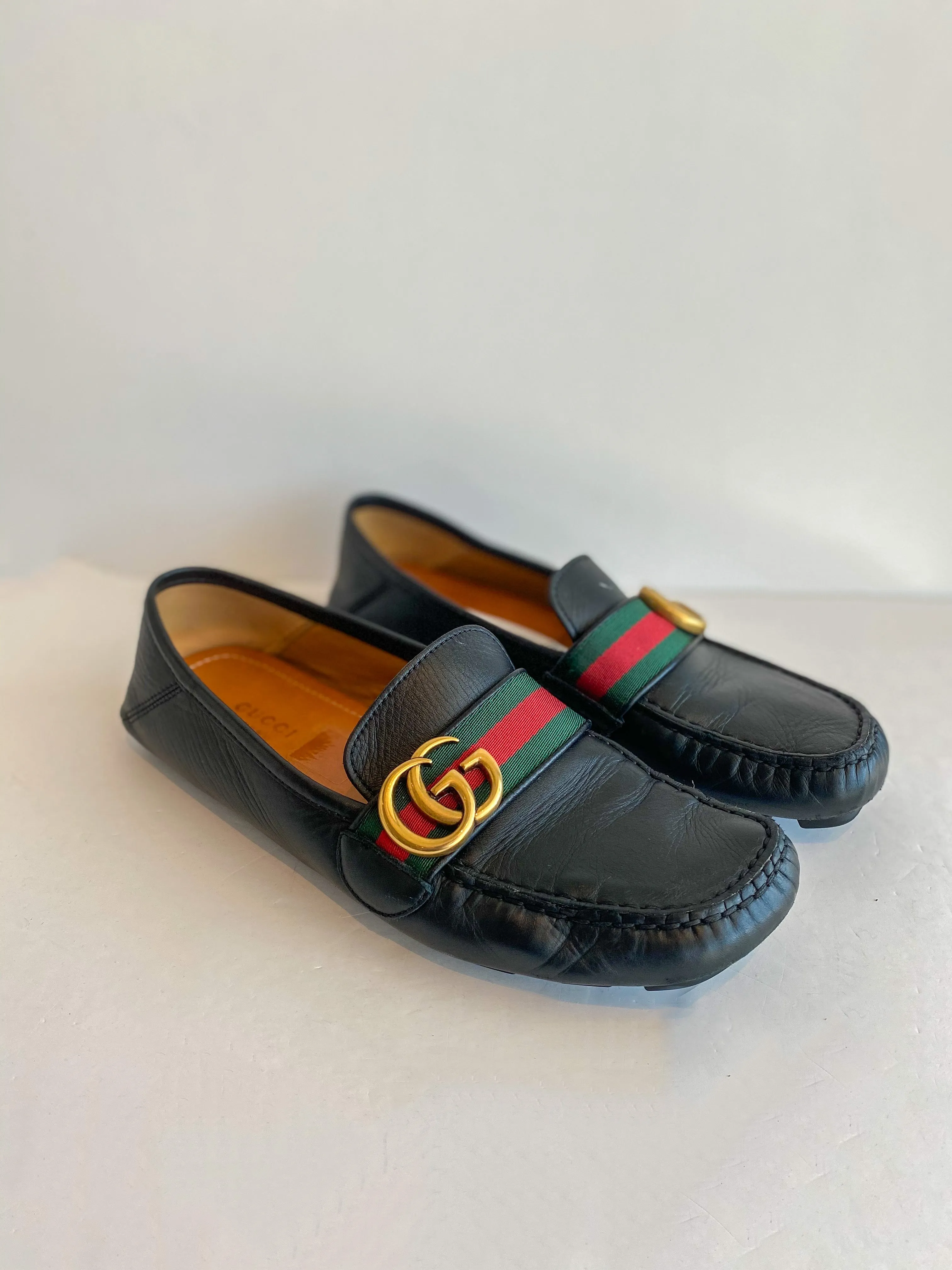 Gucci Logo Loafers